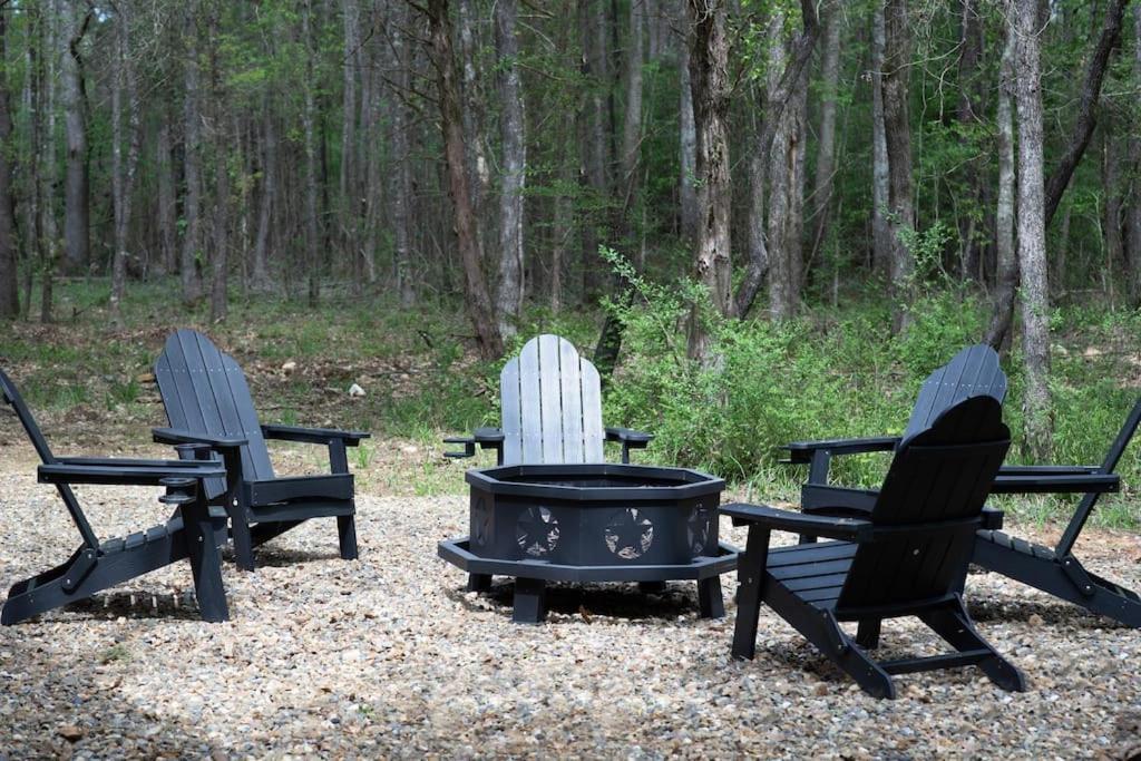 The Secluded Reset Button Cabin Broken Bow Exterior foto
