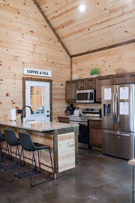 The Secluded Reset Button Cabin Broken Bow Exterior foto