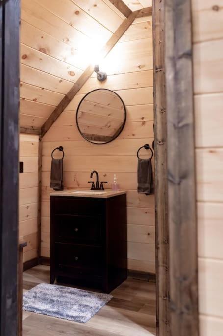 The Secluded Reset Button Cabin Broken Bow Exterior foto