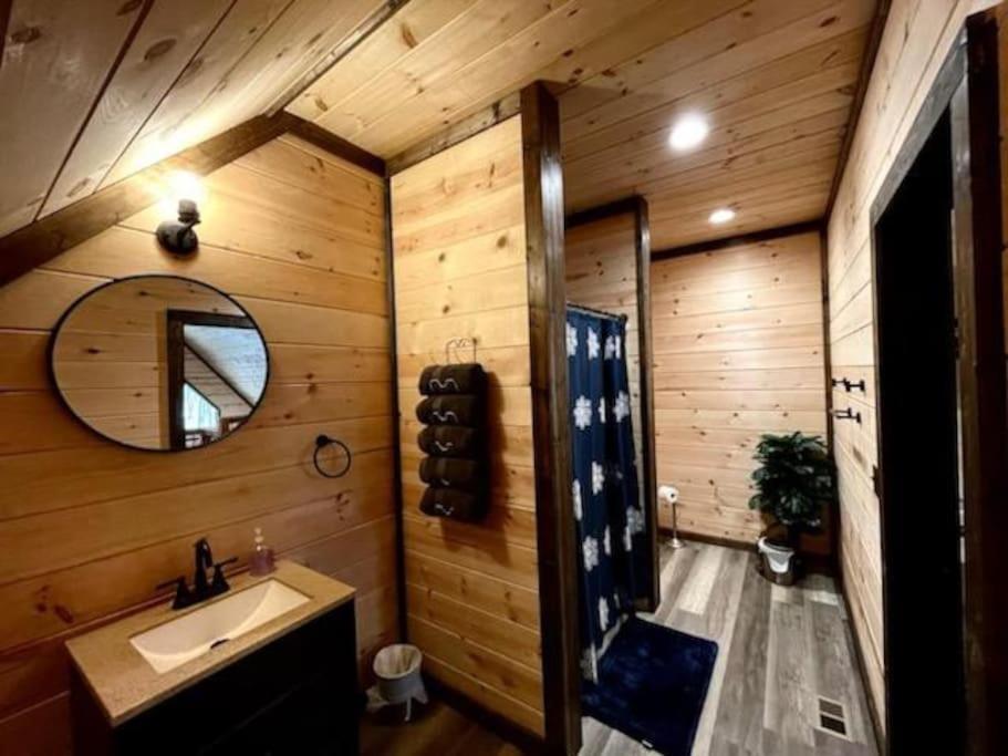 The Secluded Reset Button Cabin Broken Bow Exterior foto