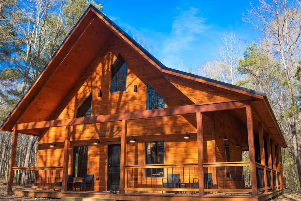 The Secluded Reset Button Cabin Broken Bow Exterior foto