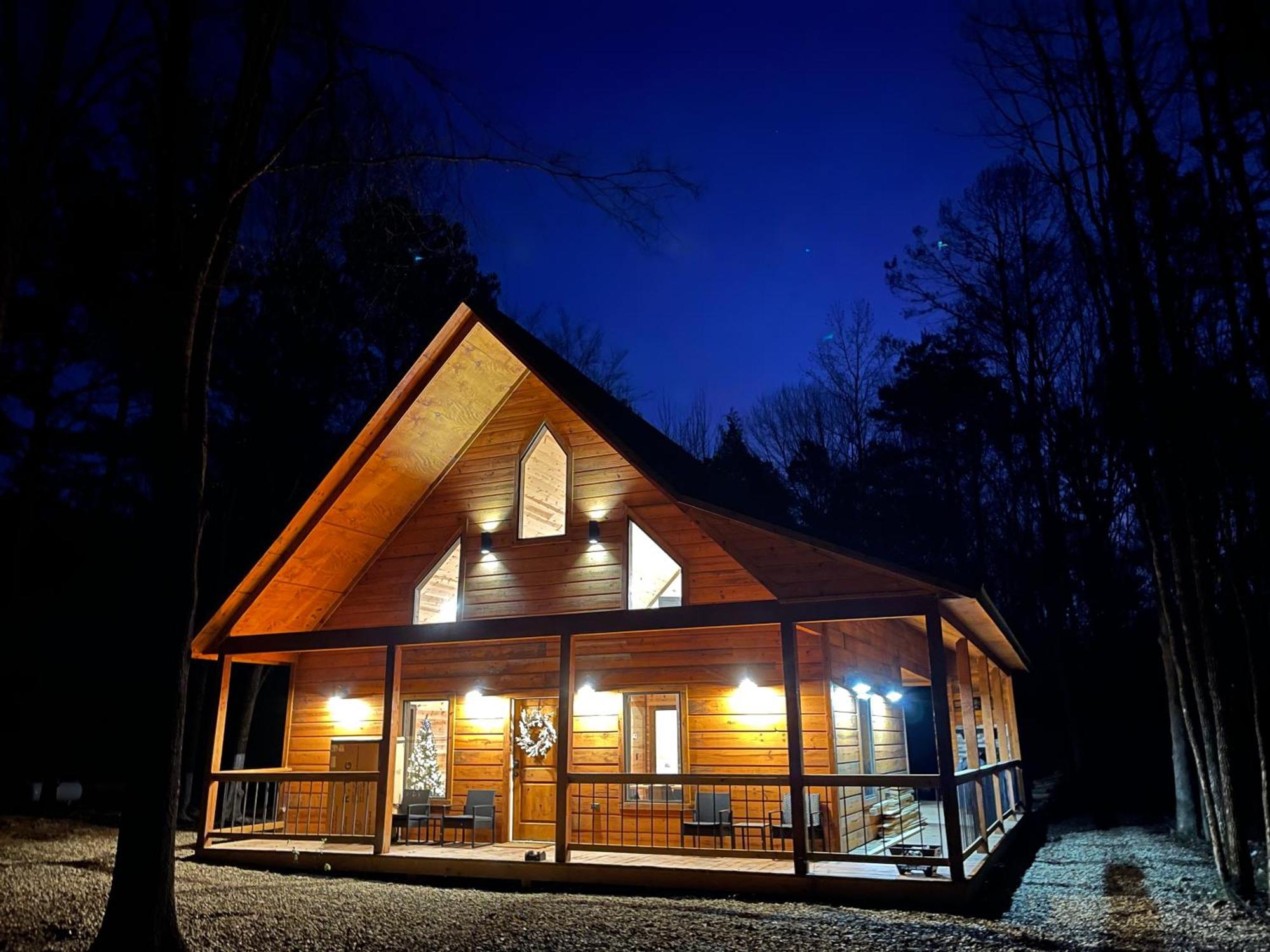 The Secluded Reset Button Cabin Broken Bow Exterior foto